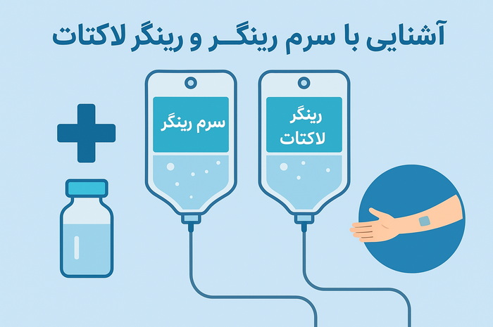 آشنایی با سرم رینگر و رینگر لاکتات